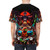 Metroid Dread-inspired artwork printed on a high-quality t-shirt for video game fans - men back