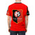 Stade Rennais inspired football t-shirt with team colors and logo - men back