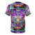 Metaphysical Realms T-Shirt featuring visionary, psychedelic art design - Back