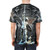 Artwork of St. Michael the Archangel featured on a high-quality t-shirt. - men back