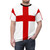 Stylish t-shirt featuring the iconic St George's Cross, a symbol of England and British national pride. - men front