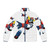 Grandma Granny Ice Cream Puffer Jacket with Playful Graphic Design