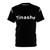 Stylish graphic t-shirt featuring the name "Tinashe" in a bold, artistic design