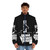 Grand Theft Auto Puffer Jacket featuring classic GTA game elements - men front