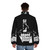 Grand Theft Auto Puffer Jacket featuring classic GTA game elements - men back