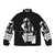 Grand Theft Auto V themed puffer jacket with iconic game logo and graphics