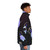 Cute space penguins puffer jacket for kids and children - men side right