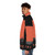 Tatooine-inspired puffer jacket with retro Star Wars graphics - men side left