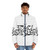 Space Jesus Logo Puffer Jacket - Cosmic apparel for music lovers - men front