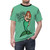 Mermaid-inspired t-shirt with a whimsical design featuring a mermaid smoking seaweed - men front