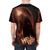 Hellboy inspired all-over-print t-shirt featuring a bold, fantastical character design - men back