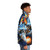 Gradius Gaiden PlayStation scrolling shooter video game puffer jacket - men side right