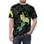 Stylish t-shirt featuring a beautiful blonde mermaid swimming in the ocean - men front