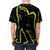 Retro Electric Warrior rock t-shirt featuring the iconic album cover art - men back