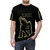 Electric Warrior T-Shirt featuring a vintage Tyrannosaurus Rex band design - men front