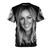 Collage-style graphic tee featuring Helene Fischer, a popular German pop singer
