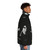 Galactic Space Cleaner Puffer Jacket with astronaut and galaxy design - men side right