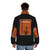 Trainspotting inspired puffer jacket in retro 90s style - men back