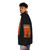 Trainspotting inspired puffer jacket in retro 90s style - men side left