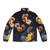 Space Chill Puffer Jacket with cosmic, interstellar, and galaxy design
