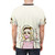 Bubblegum pink t-shirt with Electra Heart inspired graphic design - men back