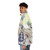 Sousou No Frieren Puffer Jacket featuring characters from the popular anime series - men side left