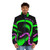 Thee Oh Sees "An Odd Entrances" Psychedelic Puffer Jacket - men front