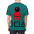 Squid Game Inspired T-Shirt with Unique Graphic Design - men back