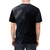 Melancholy landscape t-shirt with a dreamy, atmospheric moonscape design - men back