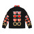 Elton John-inspired puffer jacket with sunglasses design - Back