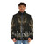 The Raven Age Katess 2 Puffer Jacket in a cold weather setting - men front