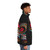 Goli multicolored skull puffer jacket with day of the dead inspired design - men side right