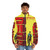 Golgo 13 manga-inspired puffer jacket with Duke Togo's iconic design - men front