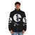 Nightmare Alien Puffer Jacket with dark, gothic design inspired by The Nightmare Before Christmas - men front