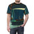 T-shirt featuring a reproduction of the famous painting "Nighthawks" by American artist Edward Hopper - men front