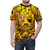 Vibrant spring flowers against a sunset backdrop, printed on a high-quality t-shirt. - men front