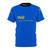 Graphic t-shirt featuring the Swedish greeting "Hej" in a stylized font design