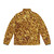 Gold sequin patterned puffer jacket - Back