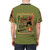 Vintage style t-shirt featuring a bigfoot monster illustration in a retro, nostalgic design - men back