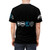 Floorball player wearing a t-shirt with the text "Eat Sleep Floorball Repeat" - men back