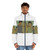 Teen Pod Squad Photo Puffer Jacket featuring cosmic galaxy design - men front