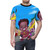 Stylish East Haiti Baby graphic tee with vintage grape design - men front