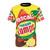 Pineapple Lumps inspired t-shirt featuring a vibrant design of the iconic New Zealand candy