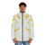 Godspeed Puffer Jacket featuring DC Comics superhero speedster design - men front