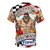 Borderlands-inspired explosion graphic t-shirt featuring Mister Torgue, Mad Moxxi, and Tiny Tina - Back