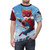 Spider-Cat superhero tee featuring a feline wall-crawler character - men front