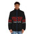 Stranger Things Puffer Jacket featuring the iconic logo and quotes from the hit Netflix series - men front