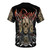Skull graphic t-shirt featuring heavy metal band style artwork - Back