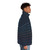 Goal Line Puffer Jacket with minimalist football/soccer design - men side right