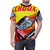 Vintage-inspired Matchbox Superfast racing t-shirt design - men front
